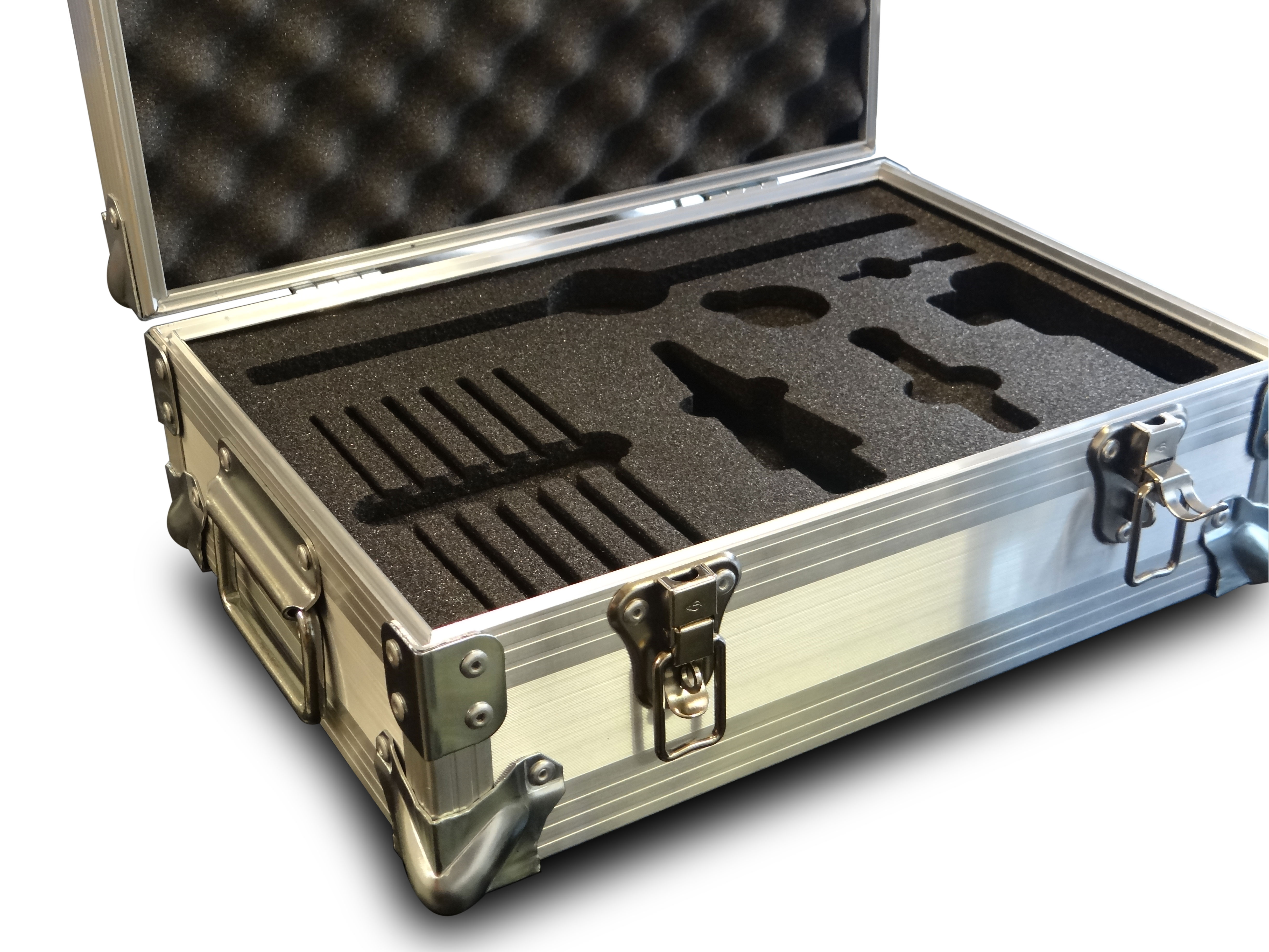 Bespoke Aluminium case with Foam insert Flight Cases, Waterproof