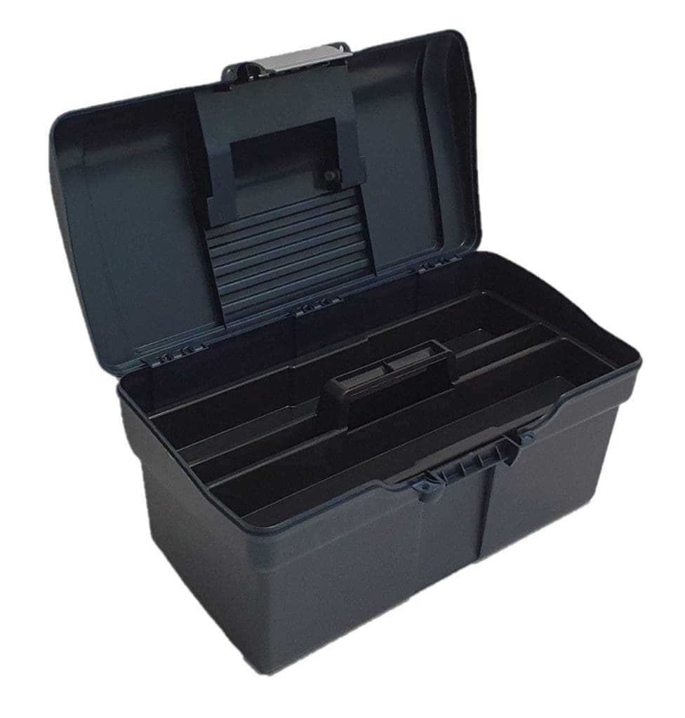 Horse Grooming Box Removable Tray for Easy Equine Care Trifibre