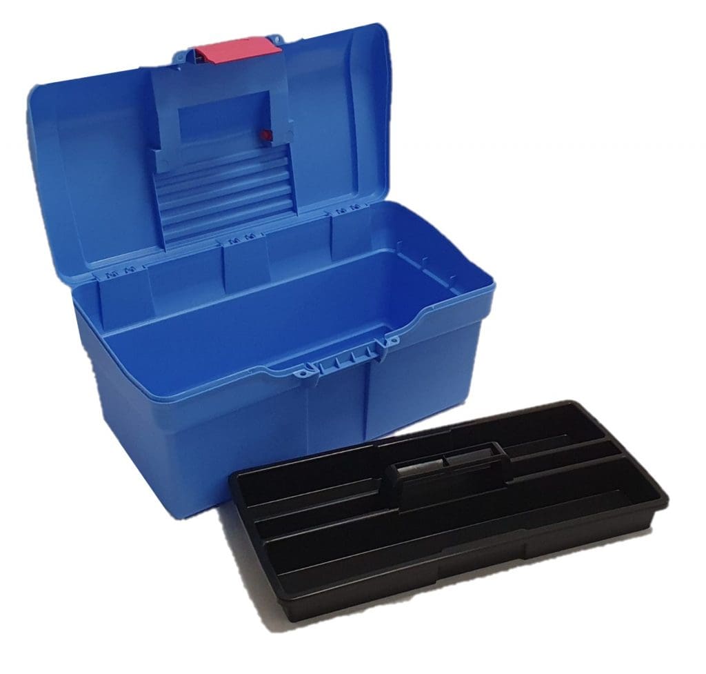 Horse Grooming Box Removable Tray for Easy Equine Care Trifibre