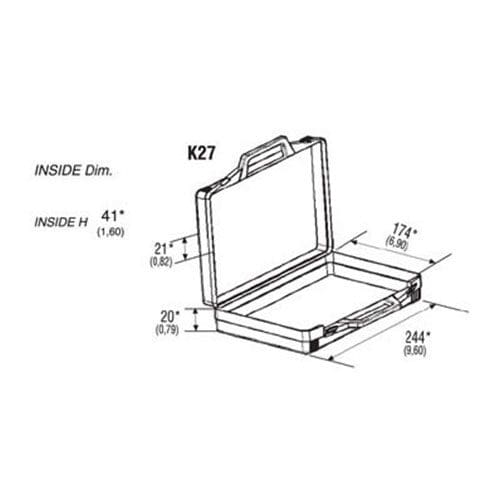 K27 Plastic Carry Case