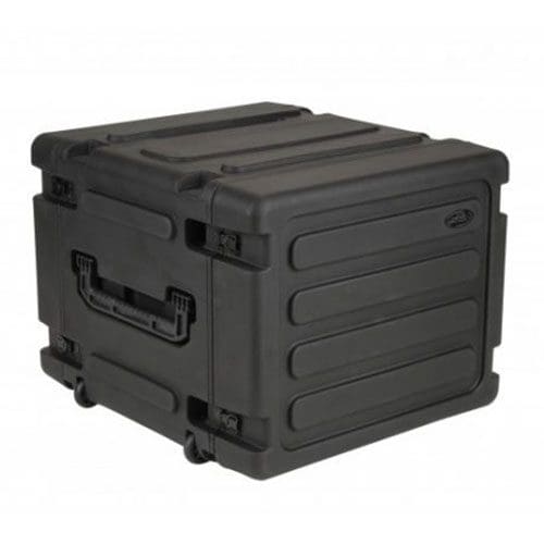 SKB 20″ Deep 4-12U Roto Shockmount Rolling Rack