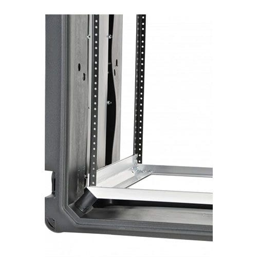 SKB 20″ Deep 4-12U Roto Shockmount Rolling Rack