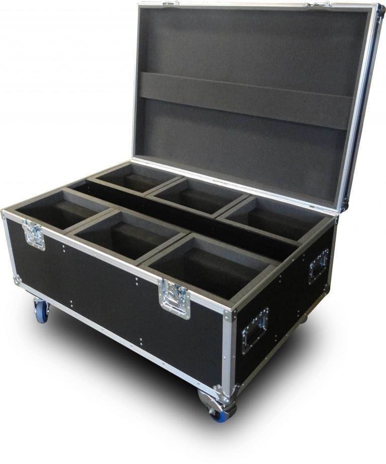 6 Way Q-Wash 419Z Chauvet Lighting Effect Flight Case
