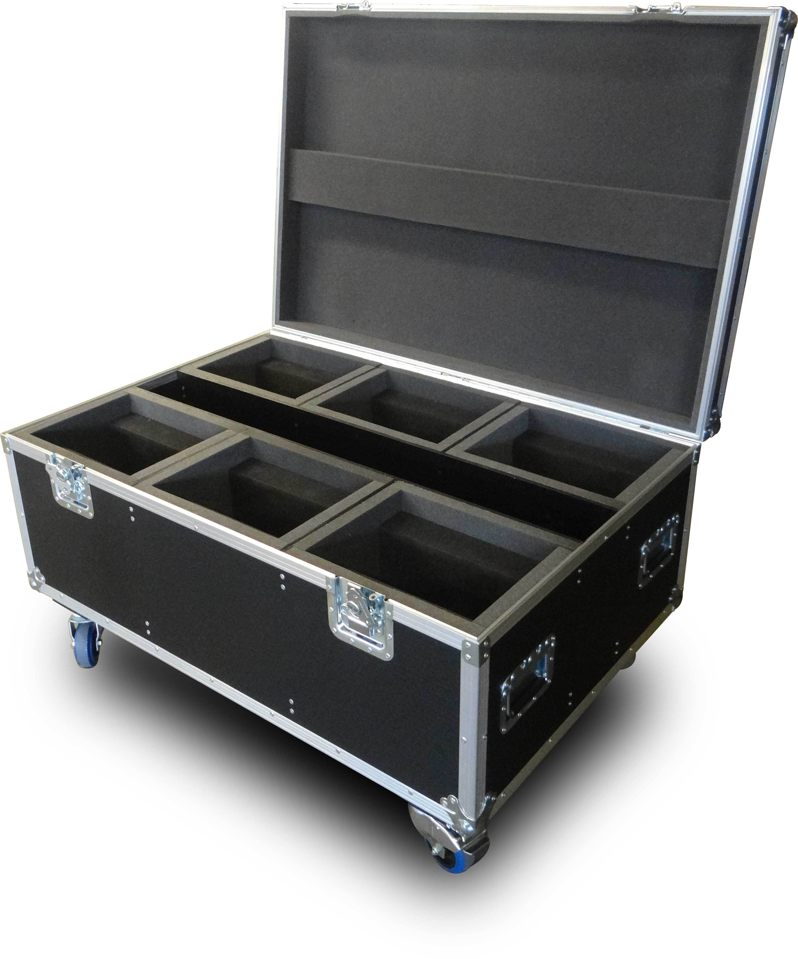 6 Way Legend 412 Chauvet Lighting Effect Flight Case