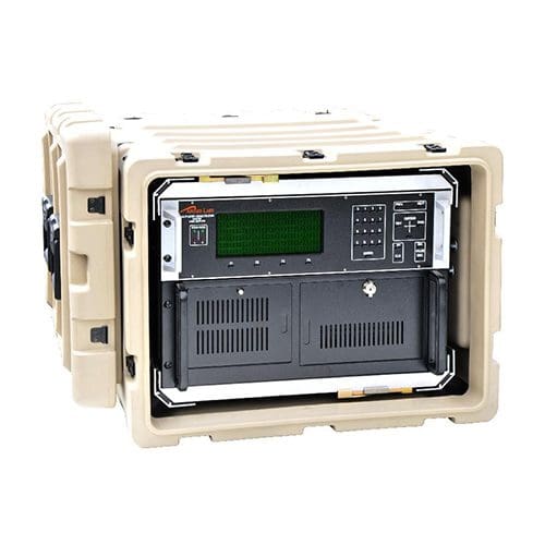 SKB 7U Removable 24 Inch Shock Rack Tan