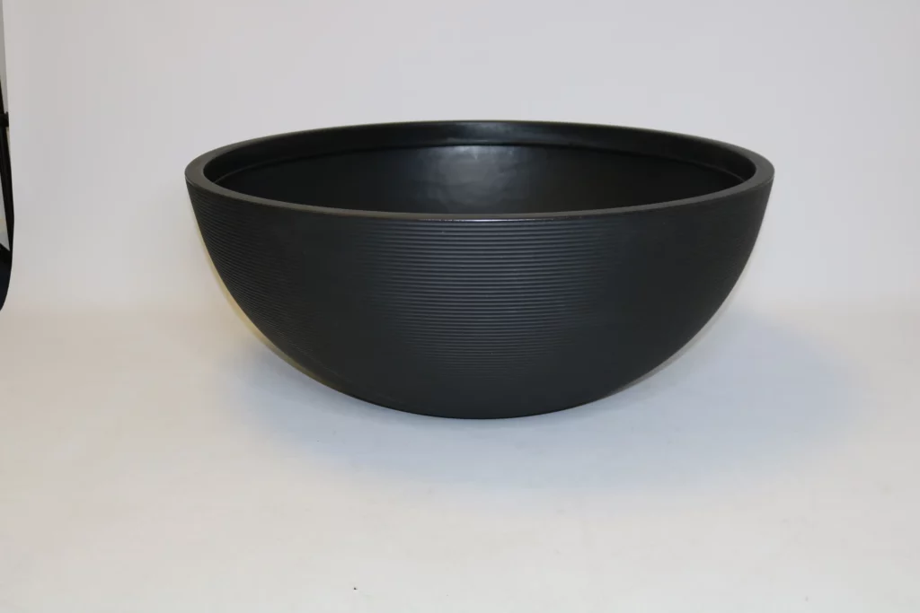 Ascot Large Low Bowl Rotomoulded Plastic Planter