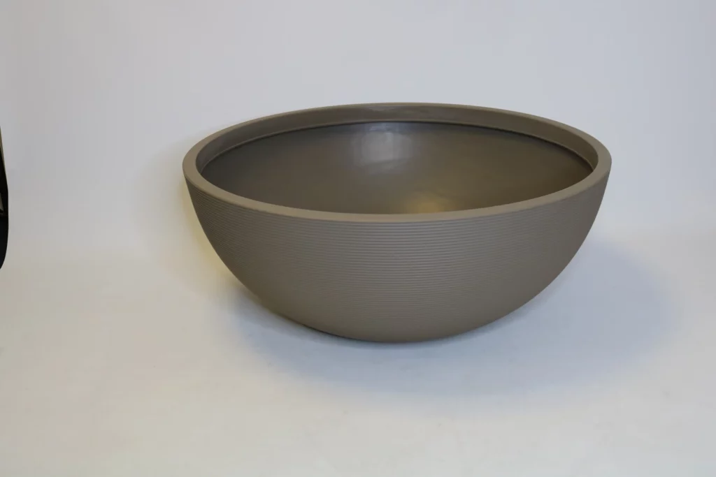 Ascot Large Low Bowl Rotomoulded Plastic Planter