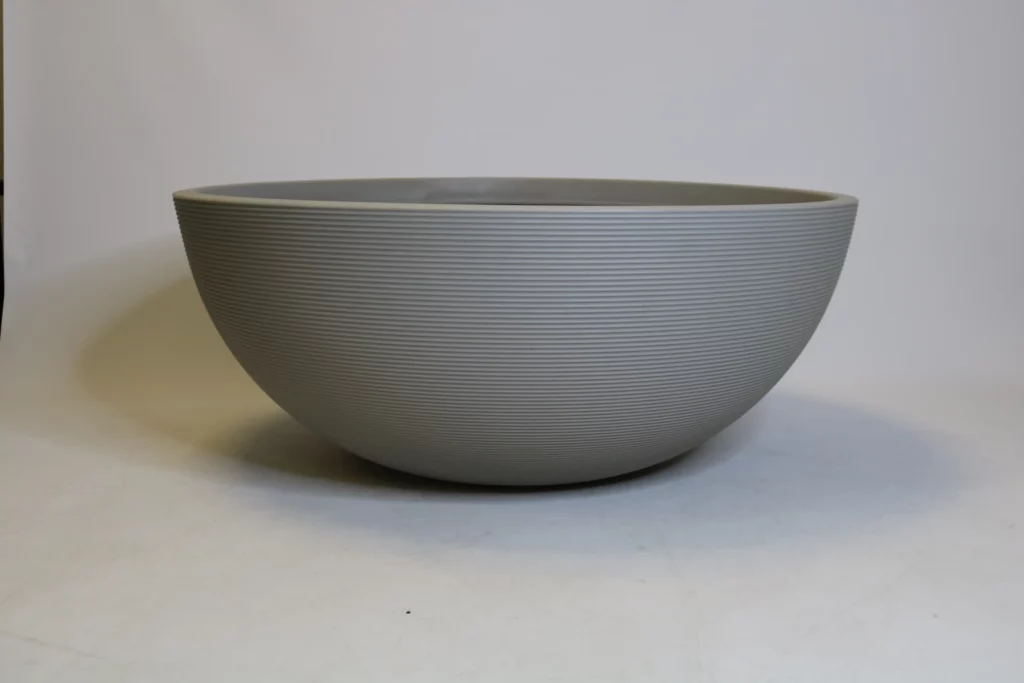 Ascot Large Low Bowl Rotomoulded Plastic Planter