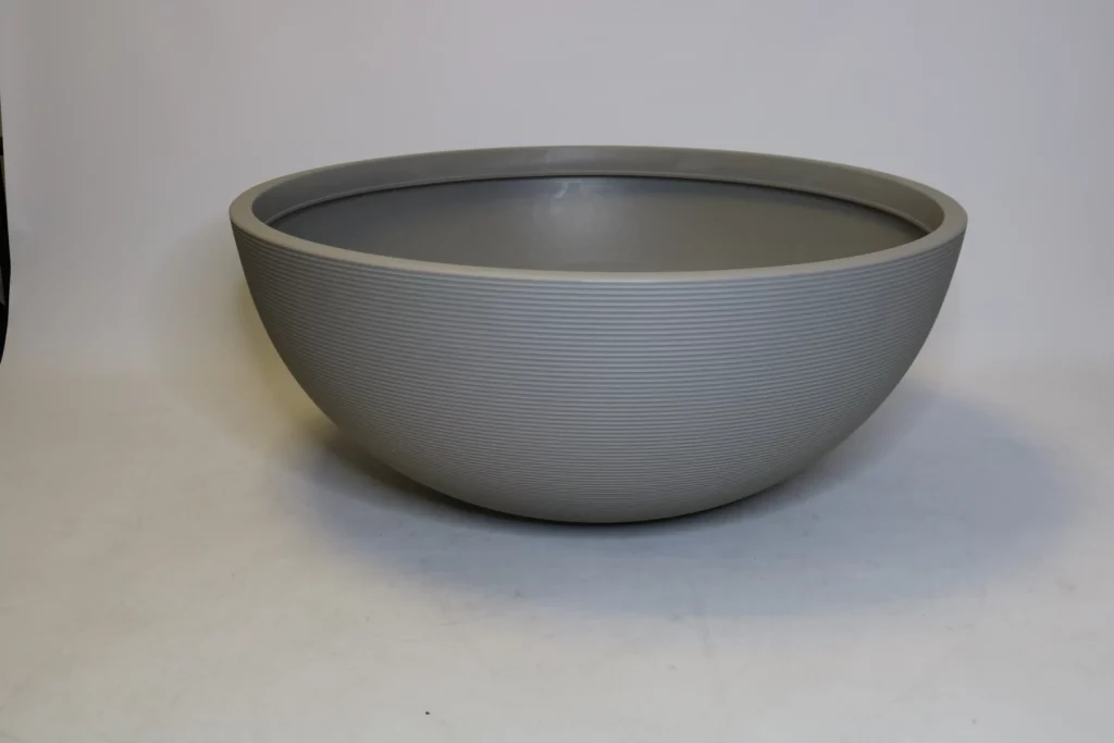 Ascot Large Low Bowl Rotomoulded Plastic Planter