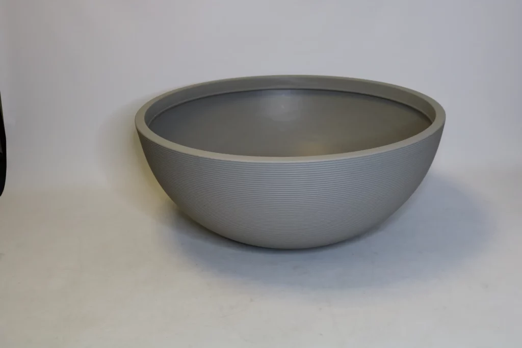 Ascot Large Low Bowl Rotomoulded Plastic Planter