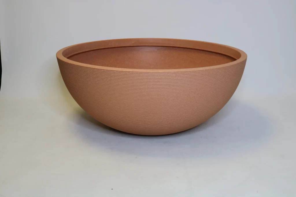 Ascot Large Low Bowl Rotomoulded Plastic Planter