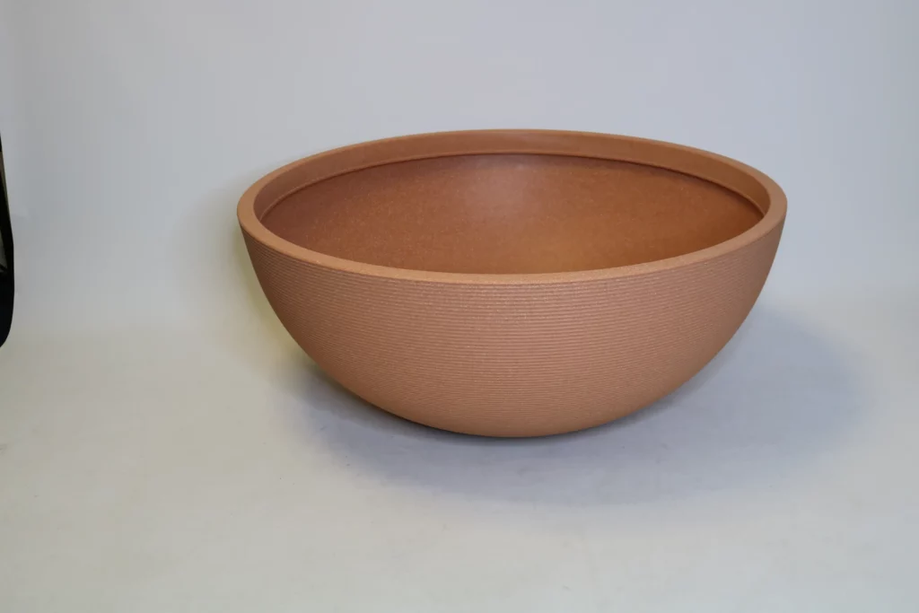 Ascot Large Low Bowl Rotomoulded Plastic Planter
