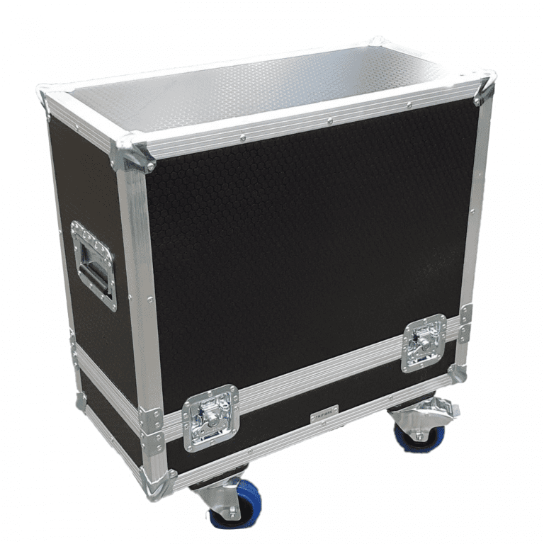 Fender Hot Rod Deville 2x12 Guitar Amp Cabinet Flight Case