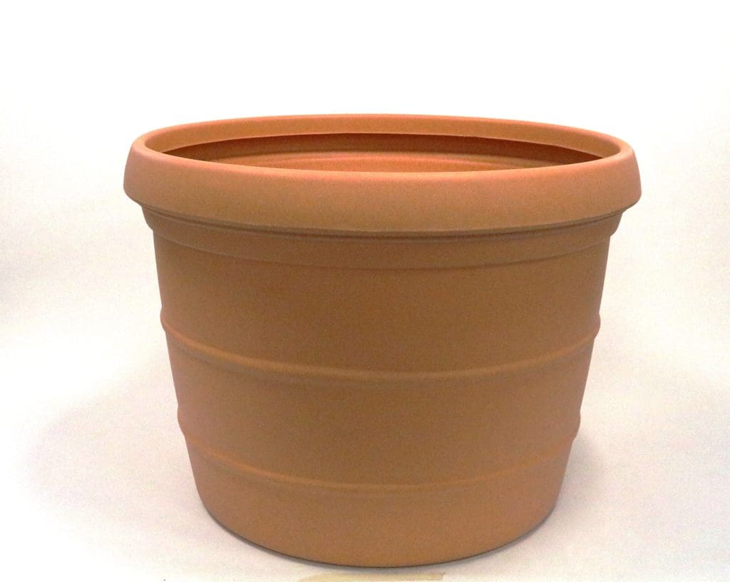 Rotomoulded large terracotta planter