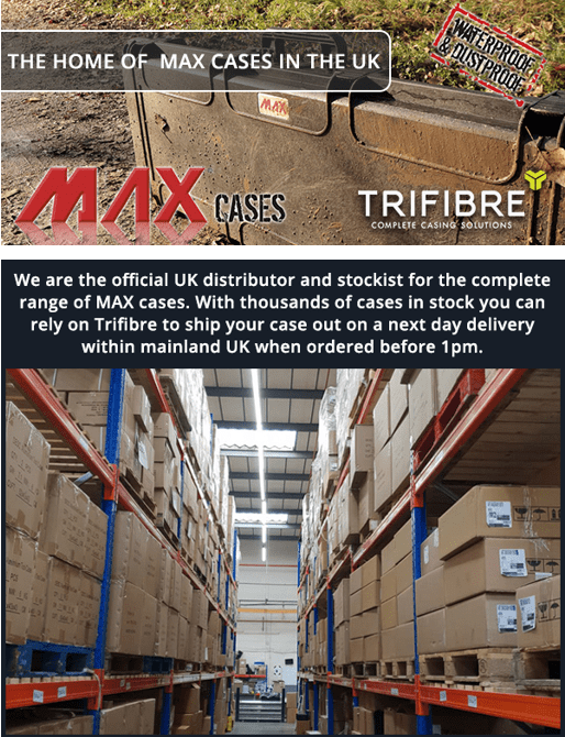 Trifibre the Official MAX Case distributor in the UK Trifibre