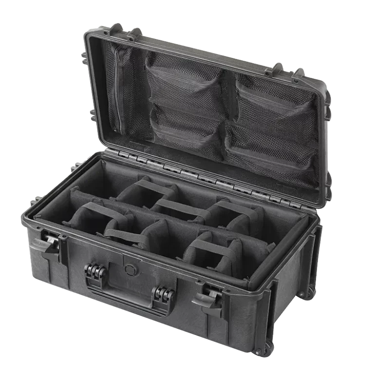 MAX520CAMORGTR IP67 Rated Professional Photography Camera Case With Wheels