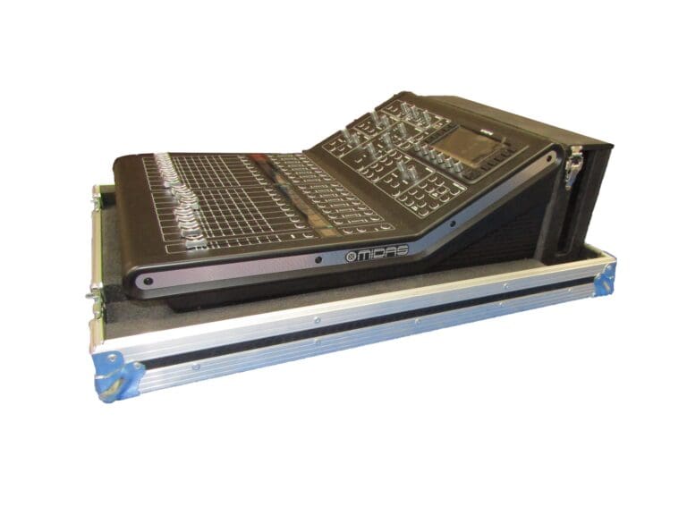 Midas M32R Mixer Flight Case with Cable Management Dog Box
