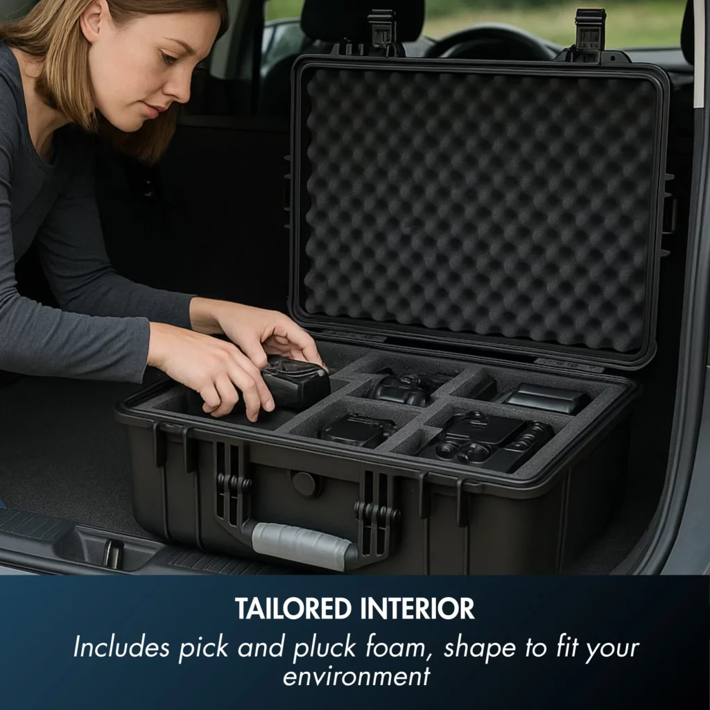 Challenger TR5014 Waterproof Hard Case w/ Wheels