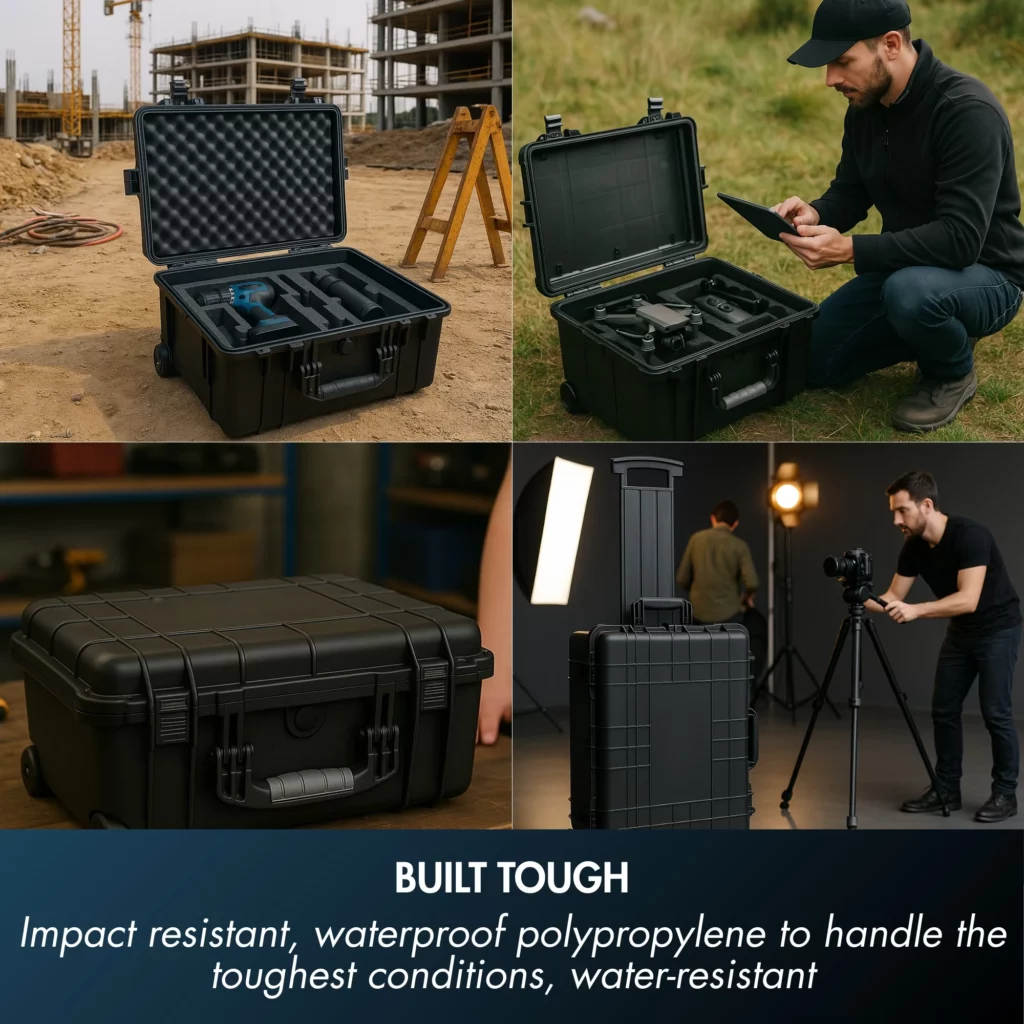 Challenger TR5014 Waterproof Hard Case w/ Wheels