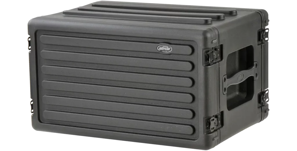 SKB Roto-Moulded 6U Shallow Rack