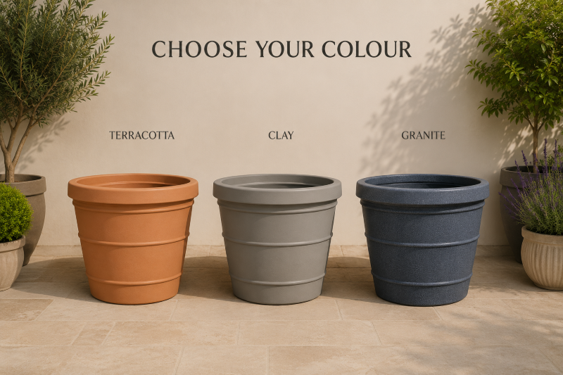 Kensington Jumbo Rotomoulded Plastic Planter